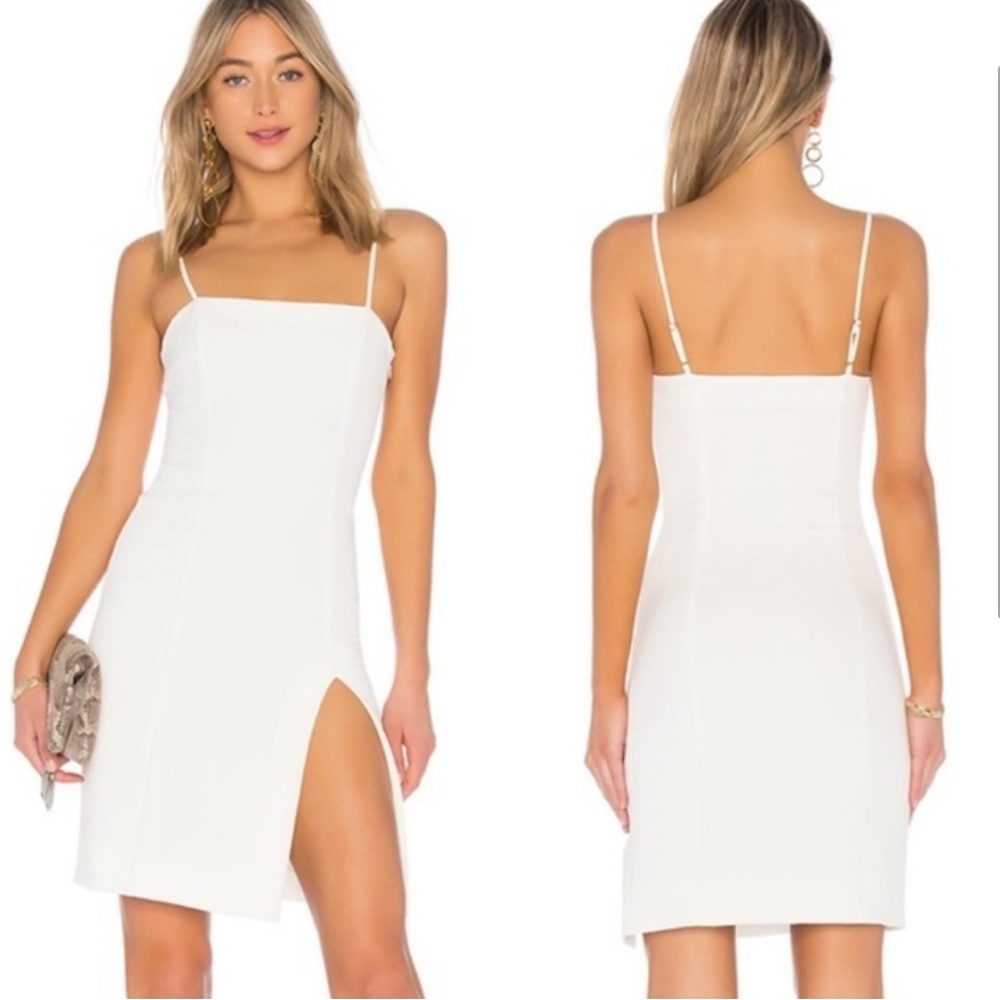 Revolve NBD dress Cosmopolitan in ivory L NEW